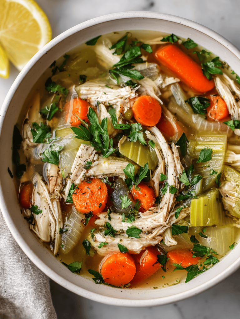 slow cooker chicken soup recipe
