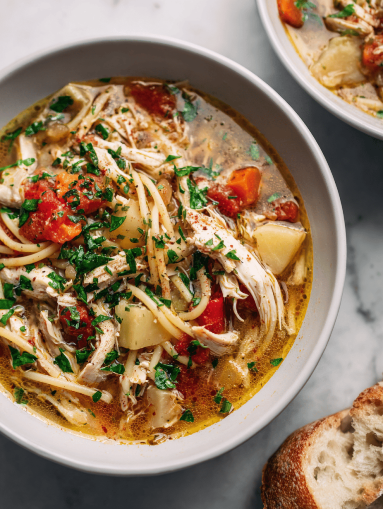 Italian chicken soup recipe