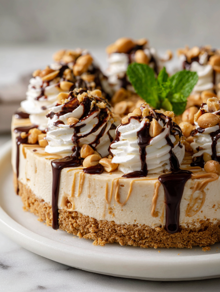 No Bake Peanut Butter Cheesecake Recipe