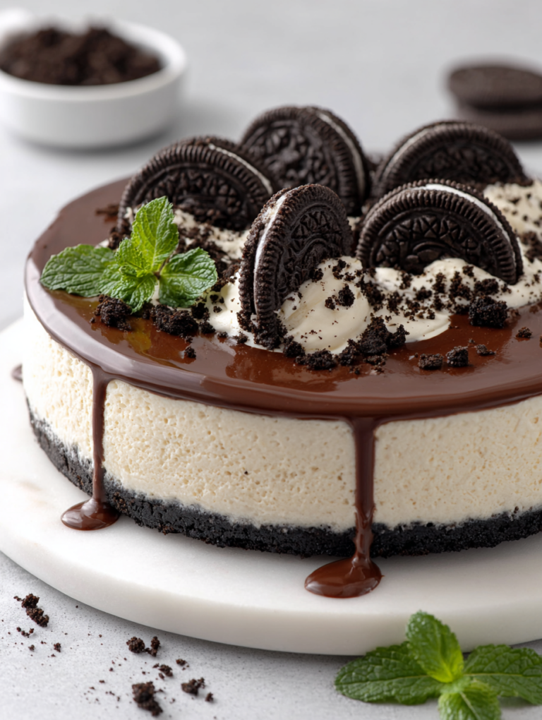 No Bake Oreo Cheesecake Recipe