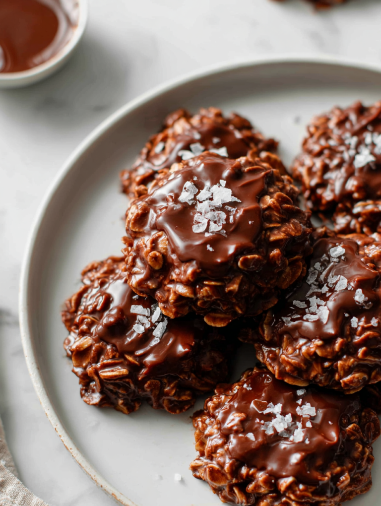 No Bake Chocolate Oat Cookies Recipe