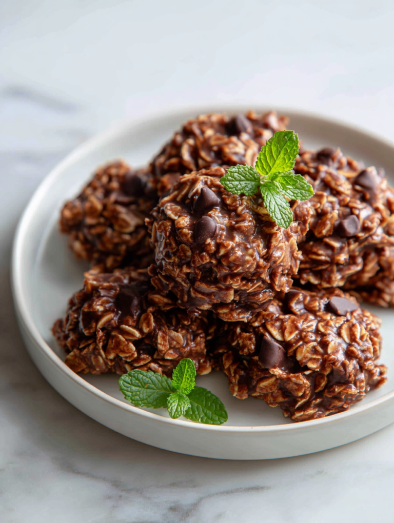No Bake Oatmeal Cookies Recipe