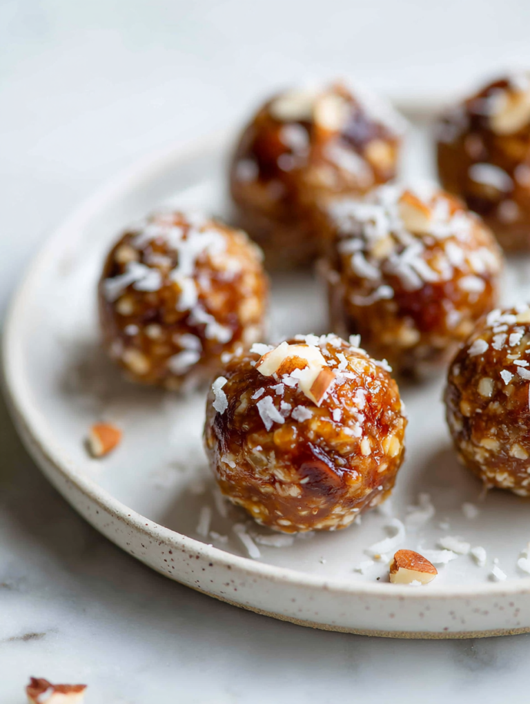 No Bake Date Balls Recipe