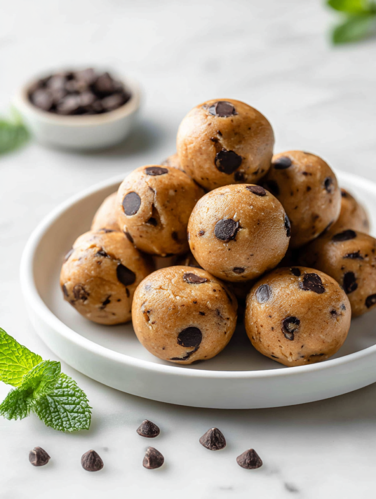 No Bake Cookie Dough Bites Recipe
