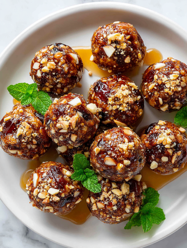 No Bake Date Nut Bites Recipe