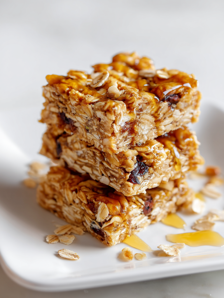 No Bake Oat Squares Recipe