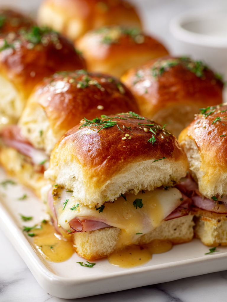Honey Mustard Ham Sliders
