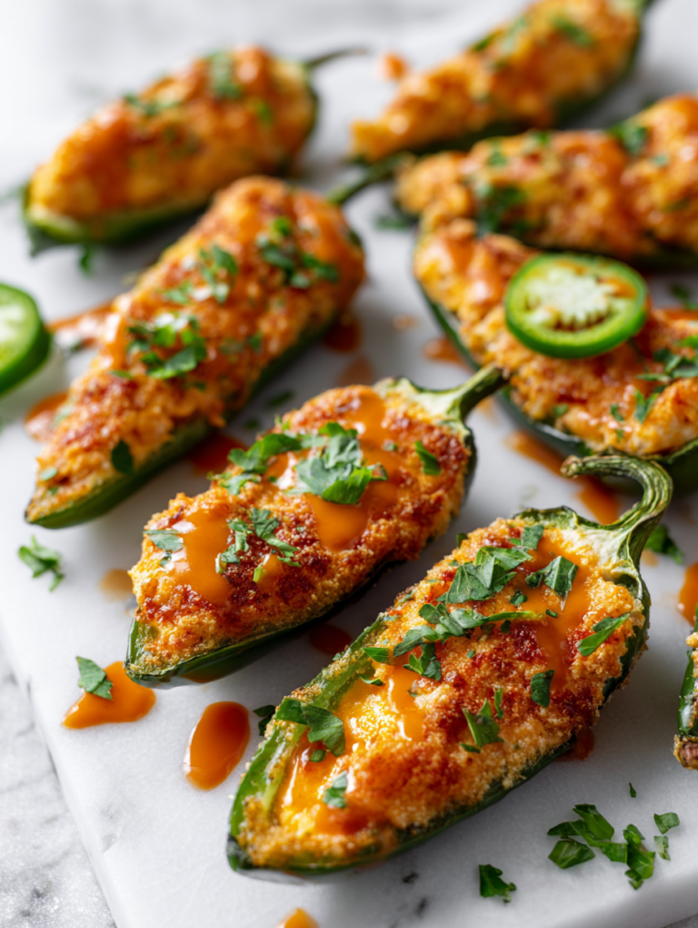 Buffalo Jalapeño Poppers