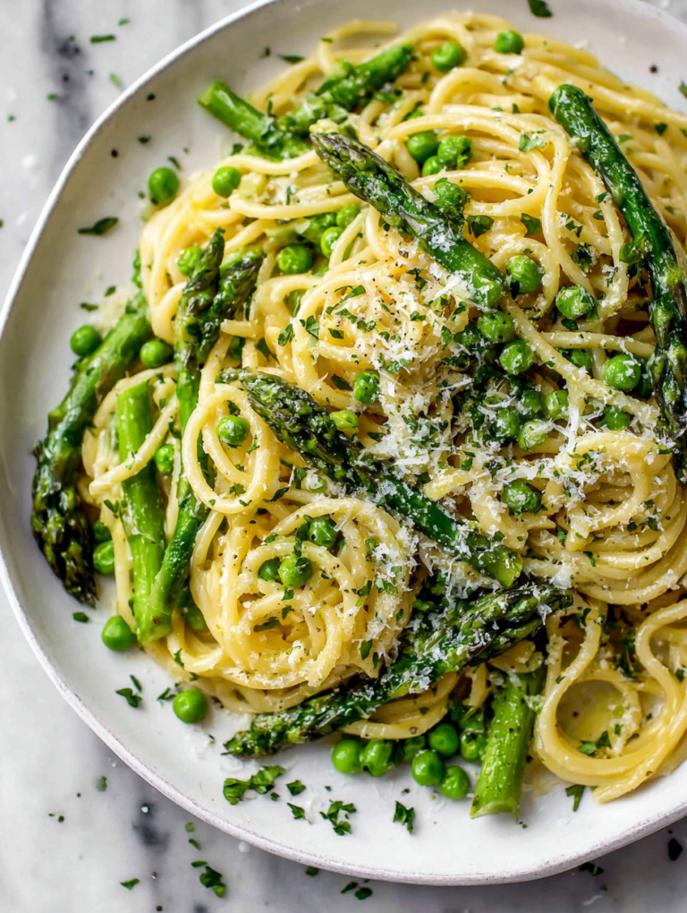 Asparagus And Pea Pasta Recipe