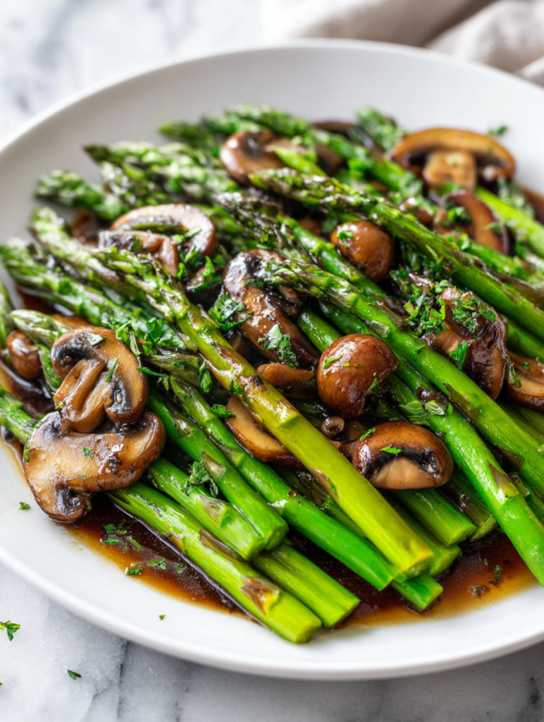 Asparagus And Mushroom Stir Fry Recipe