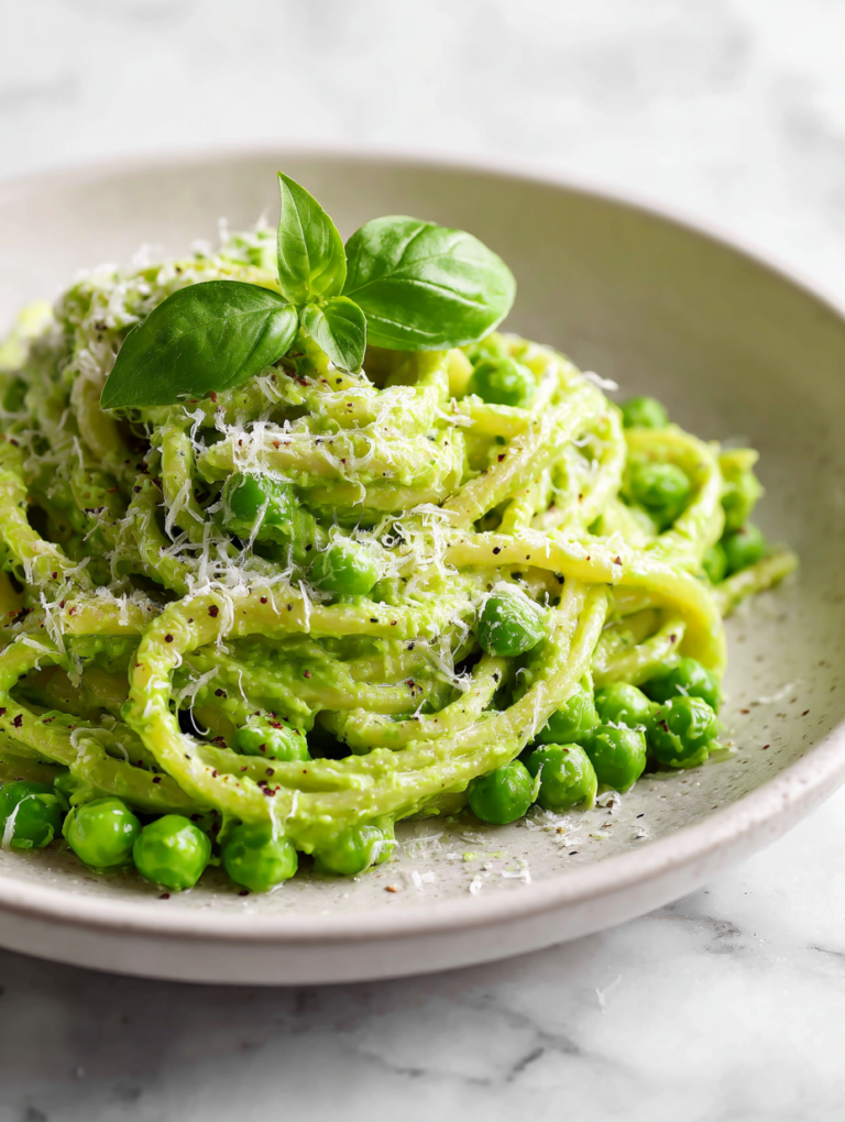 Creamy Pea Pasta Recipe
