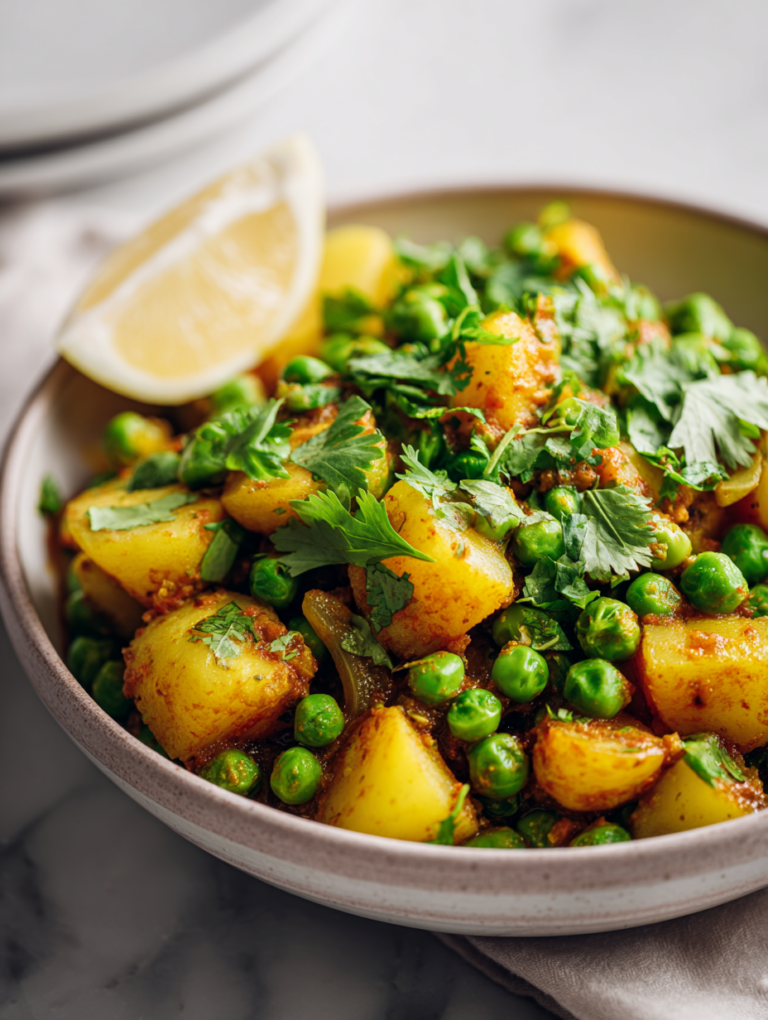 Pea And Potato Curry Recipe