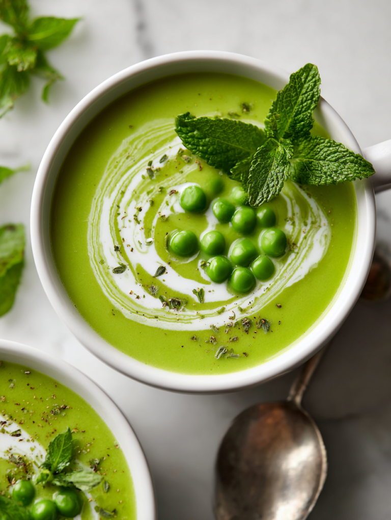 Fresh Pea Soup Recipe Easy