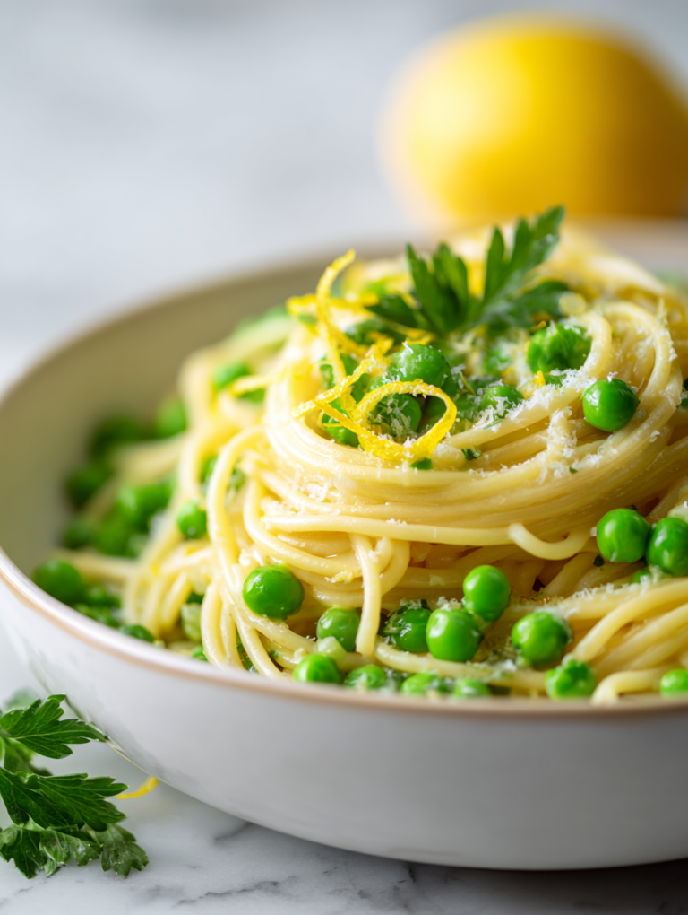 Lemon Pea Pasta Recipe