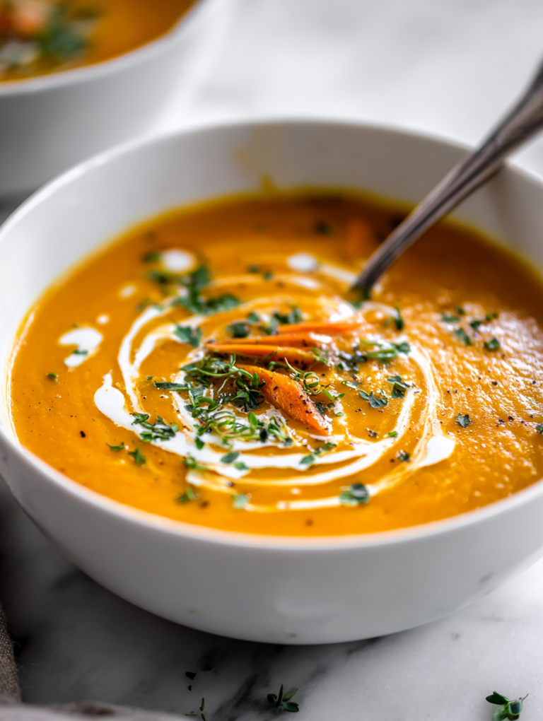 Carrot Ginger Soup Recipe