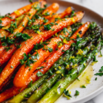 Roasted Carrots And Asparagus Recipe