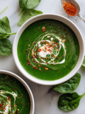 Creamy Spinach Soup Recipe