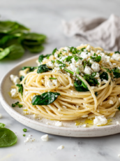 Spinach And Feta Pasta Recipe