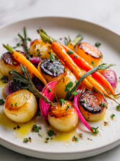 Roasted Radishes And Carrots Recipe