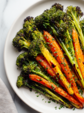Roasted Broccoli And Carrots Recipe