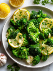 Lemon Garlic Broccoli Recipe